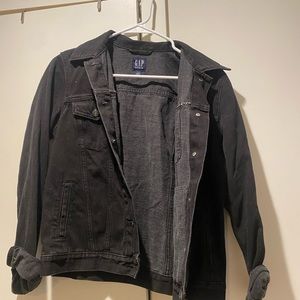 Black Denim Jacket Gap